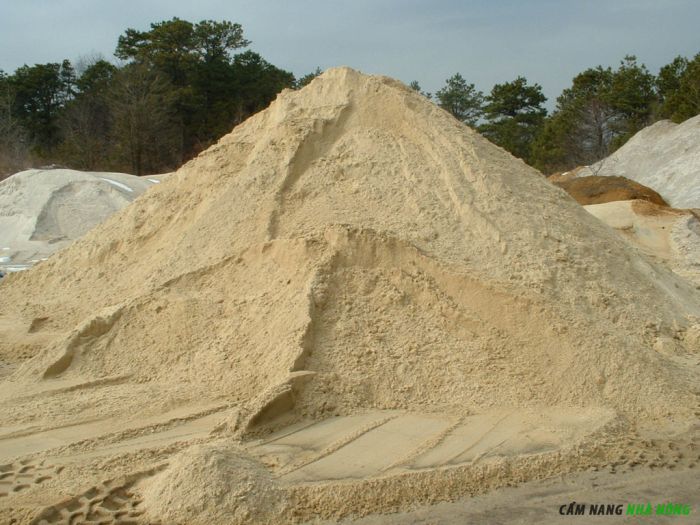 Đất cát giúp tăng khả năng thoát nước và thông thoáng đất trồng