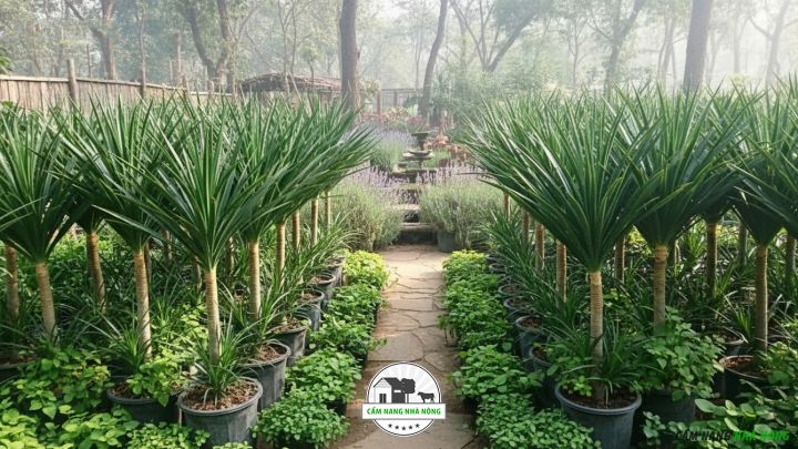 Hình ảnh cây phát tài núi trong vườn