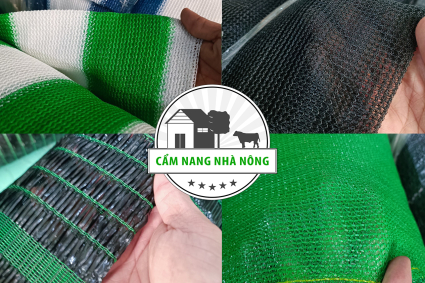 Các loại lưới che nắng cho cây trồng