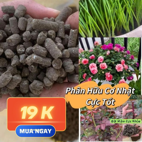 Phân hữu cơ viên nén Nhật Bản